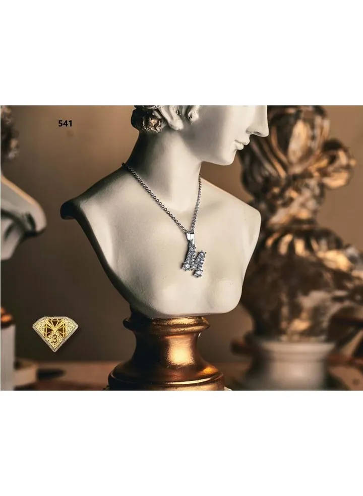 Pendant Necklace For Women Platinum Plated-silver