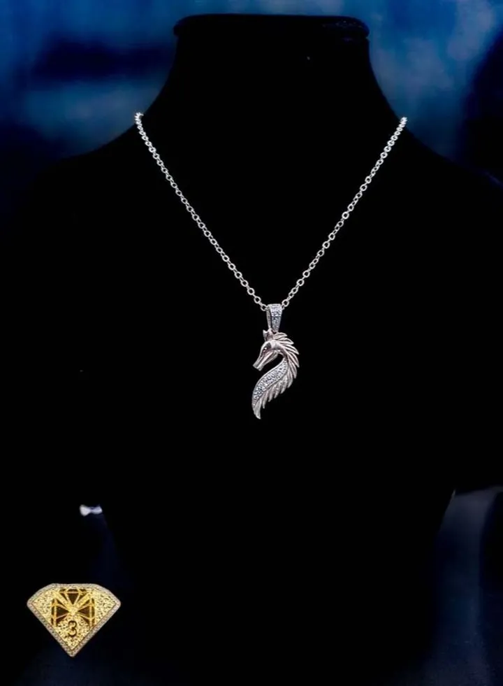 Premium High-Quality platinum-plated Women's Necklace horse