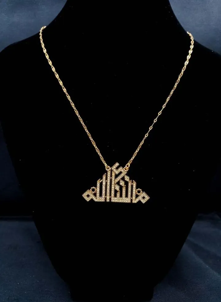 Pendant Necklace For Women Gold Plated