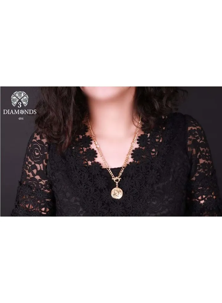 Pendant Necklace For Women Gold Plated