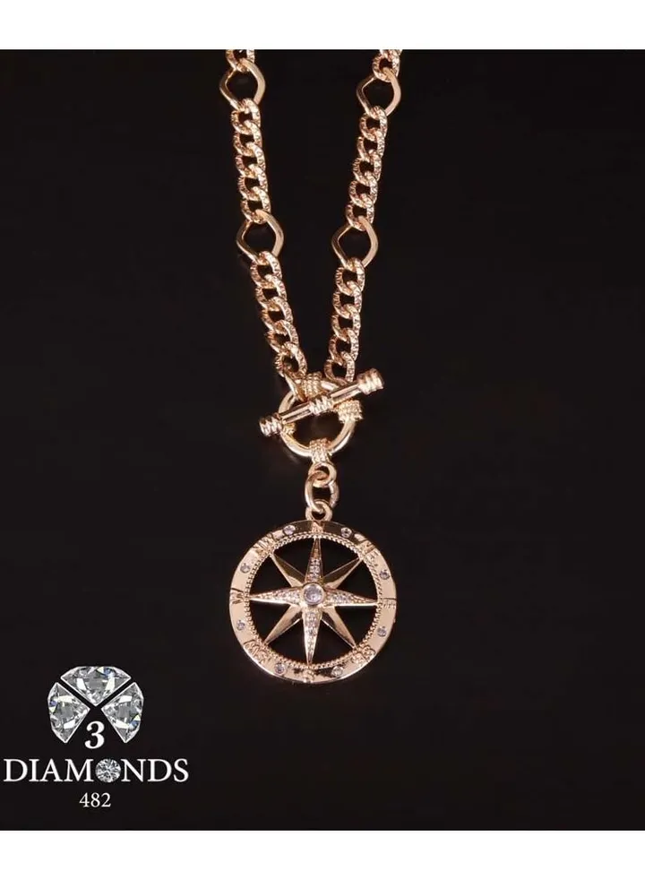 Pendant Necklace For Women Gold Plated