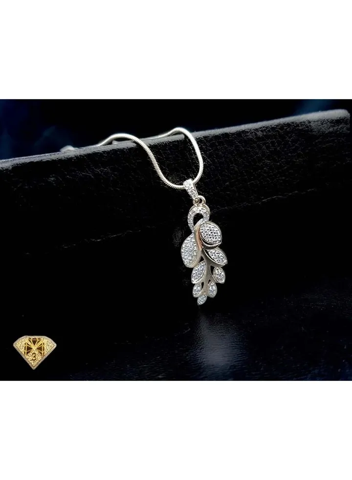 Pendant Necklace For Women Platinum Plated-silver