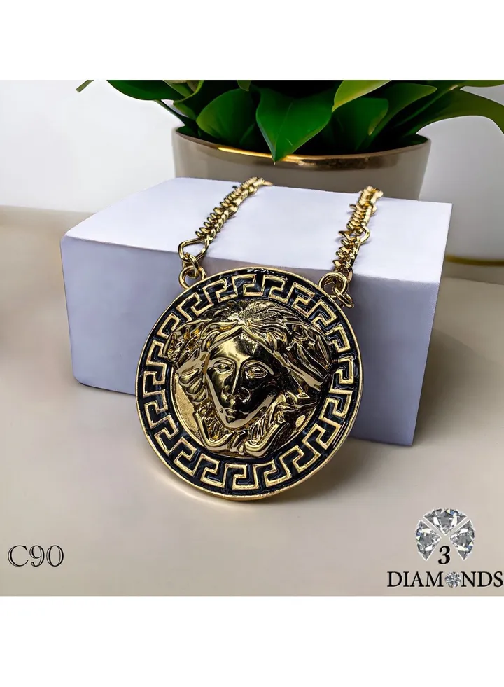 Pendant Necklace For Women - Gold Plated, High Quality
