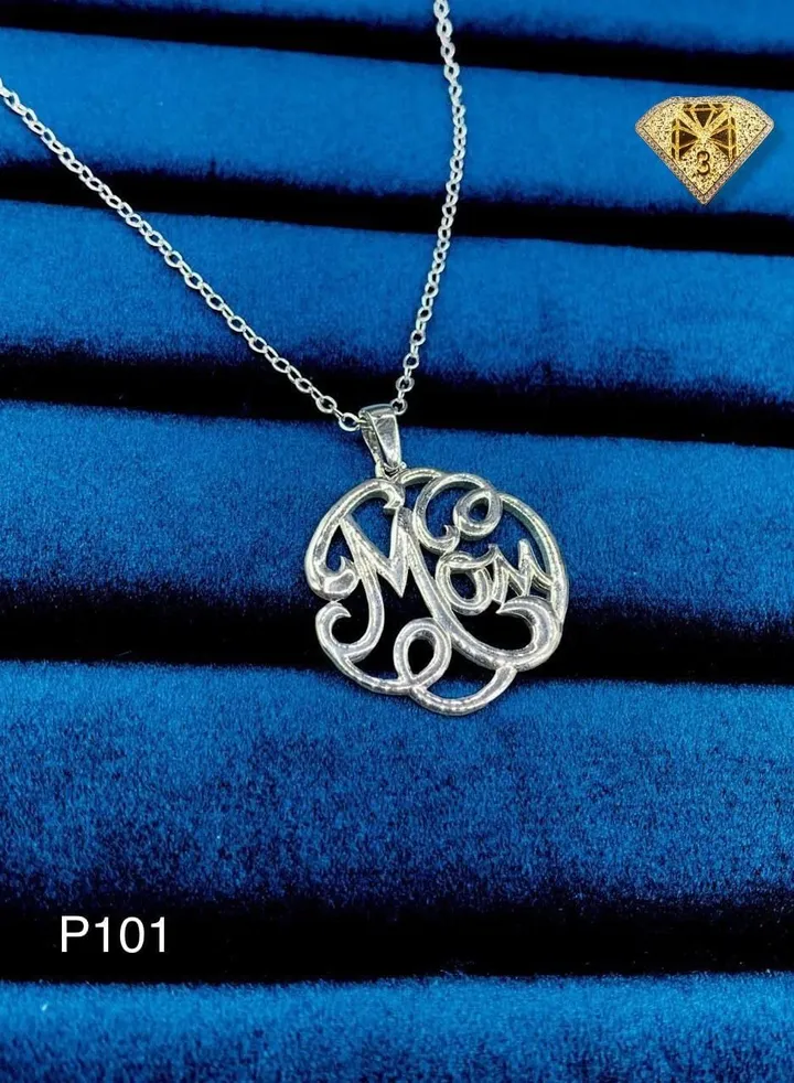 Pendant Necklace For Women Platinum Plated (MOM)