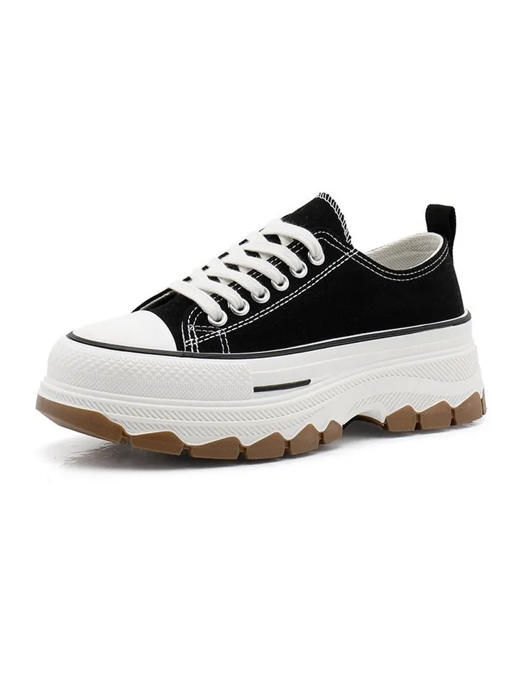 Summer New Thick Soled Small White Shoes Student Board Shoes Casual Korean Version Canvas Shoes