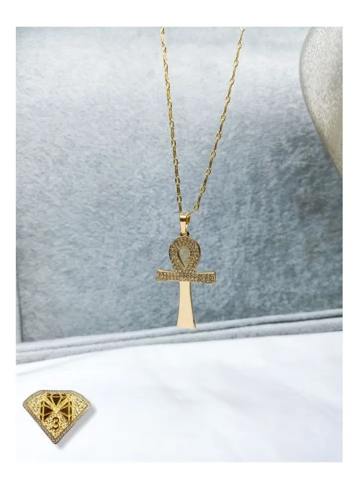 Pharaonic chain For Women Gold Plated
