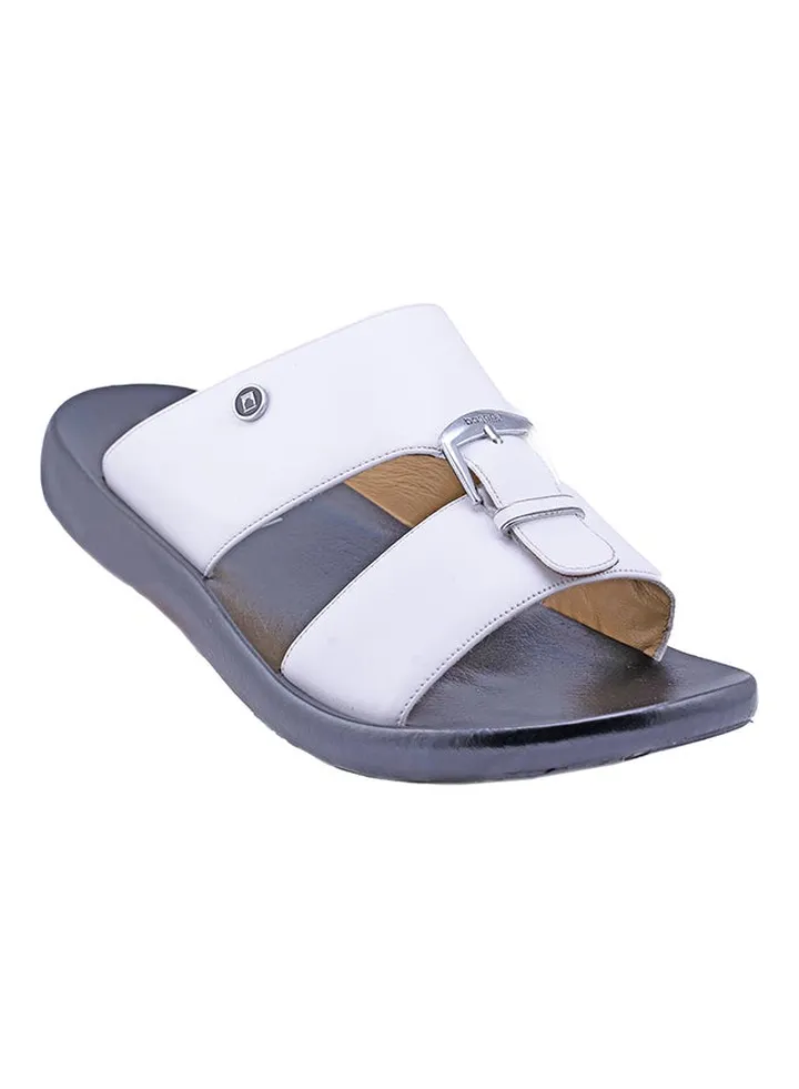 Kids Buckle Detail Sandals White