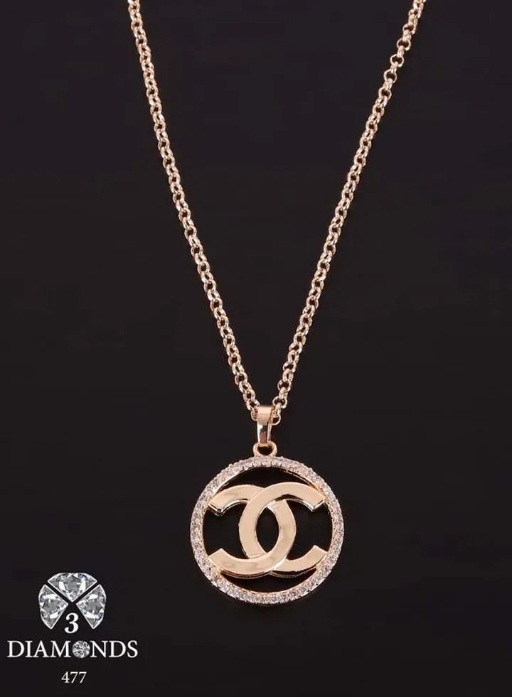 Pendant Necklace For Women Gold Plated