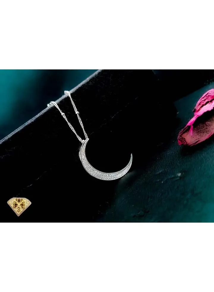 Pendant Necklace For Women Platinum Plated-silver