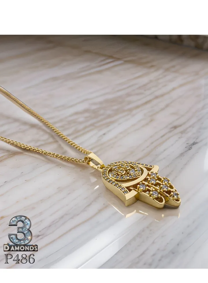 Pendant Necklace For Women Gold Plated