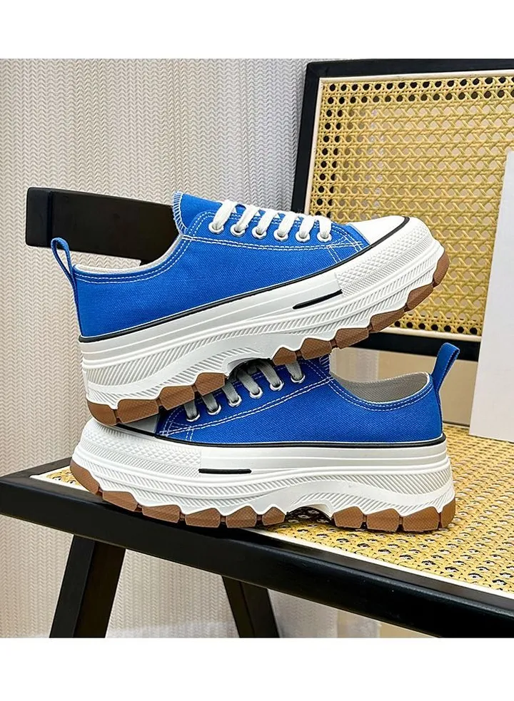 Summer New Thick Soled Small White Shoes Student Board Shoes Casual Korean Version Canvas Shoes