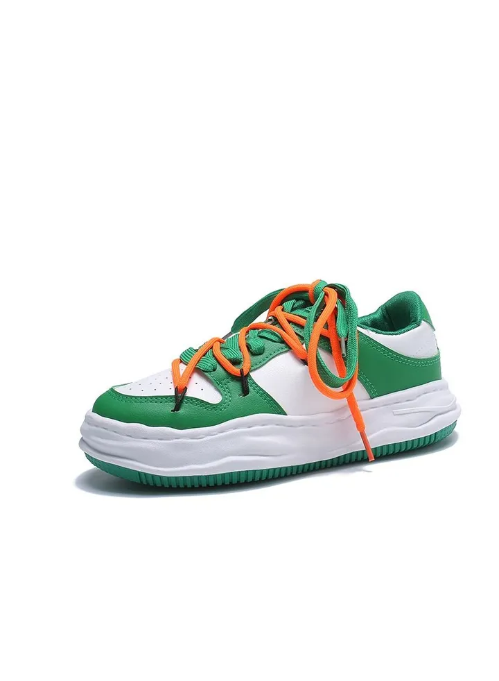 Small White Shoes With Melting Soles New Thick Soled Platform Shoes Casual Shoes