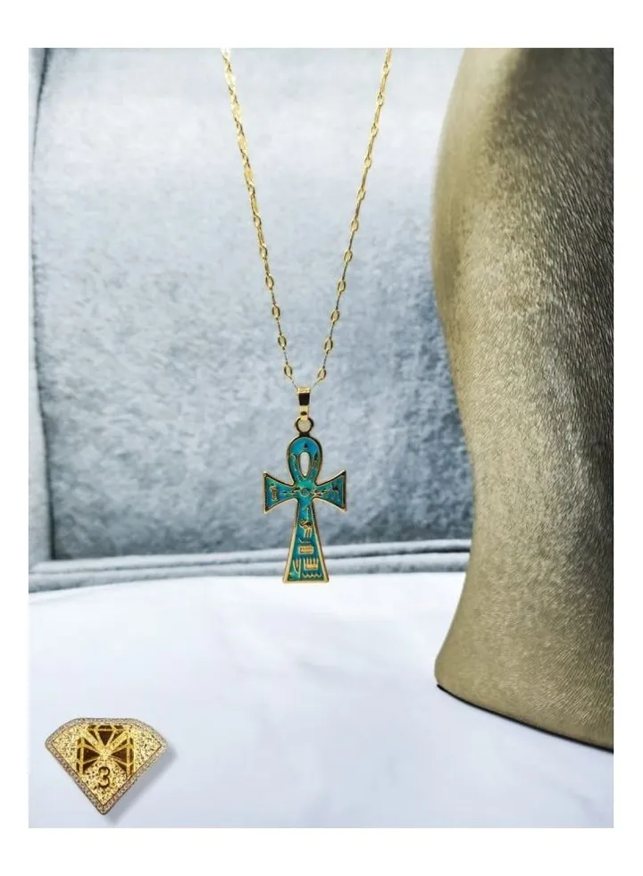 Pharaonic chain For Women Gold Plated