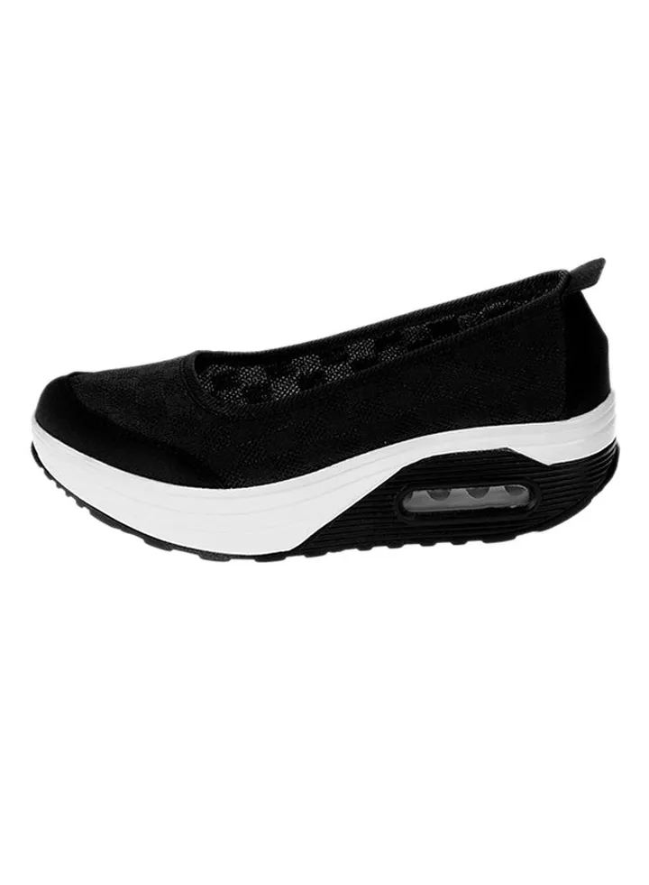 Platform Comfort Shoe Black
