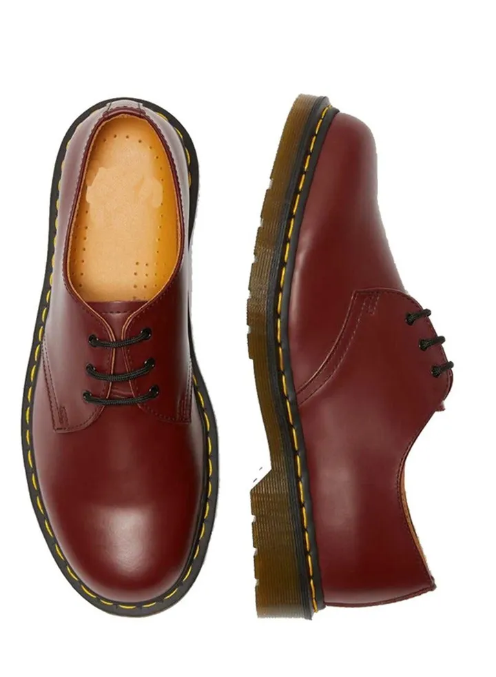 Men's And Women's Leather Shoes Korean Fashion Couple Shoes Casual Cargo Shoes Red