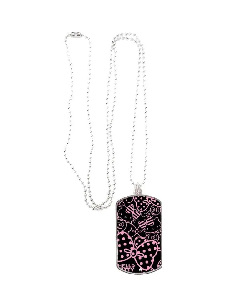 Hello Kitty Printed Pendant Necklace
