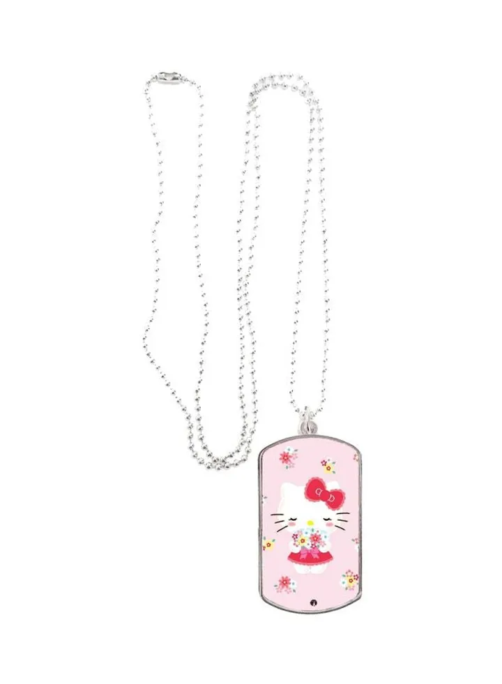 Hello Kitty Character Printed Pendant Necklace