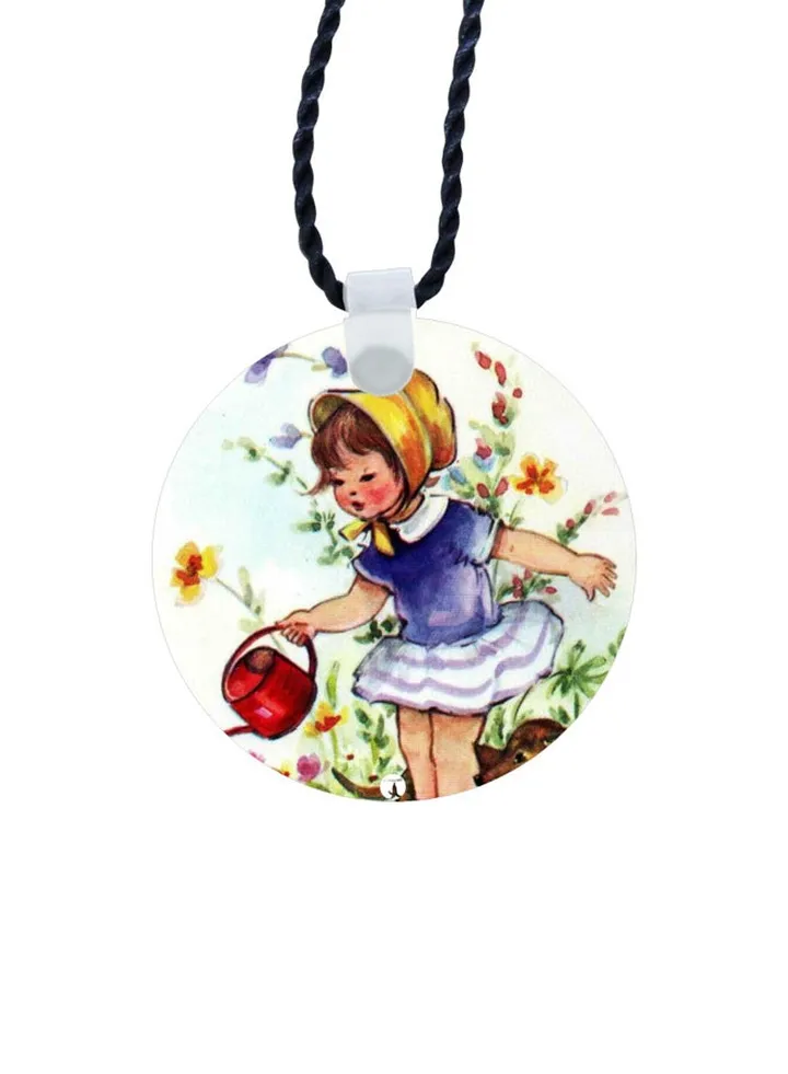 Gardening Themed Pendant Necklace