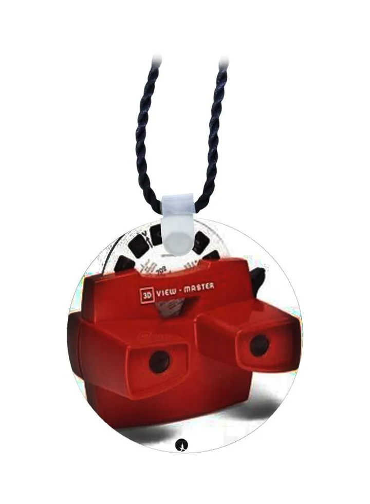 3D View Master Printed Pendant Necklace