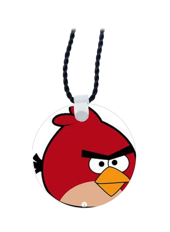 Angry Bird Printed Pendant Necklace