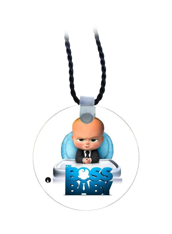 Boss Baby Printed Pendant Necklace