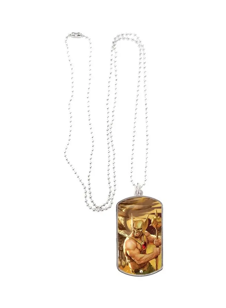 Cartoon Character Printed Pendant Necklace