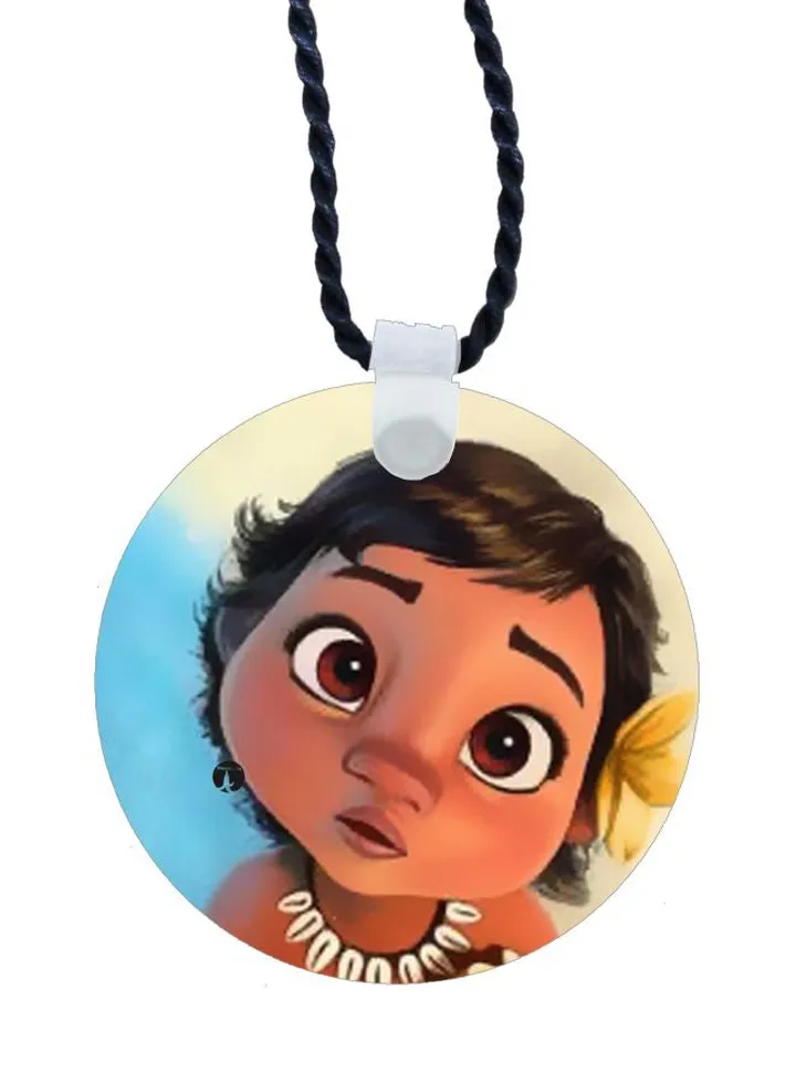 Disney Moana Printed Pendant Necklace