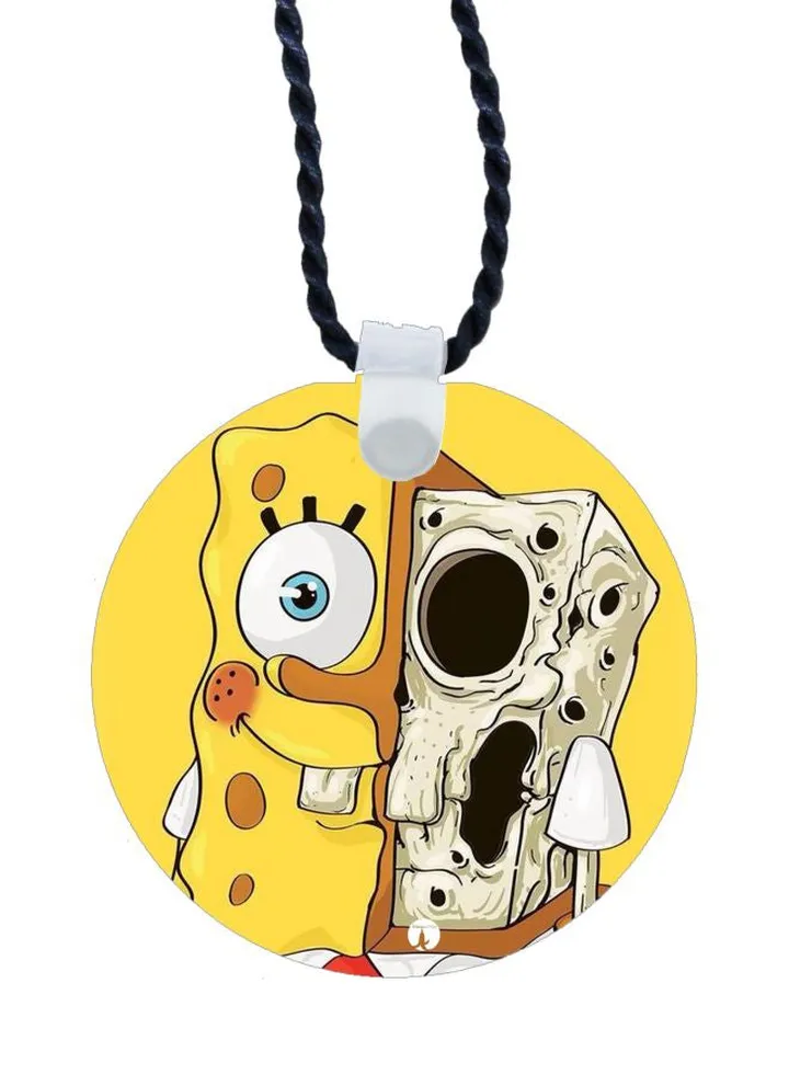 Spongebob Printed Pendant Necklace