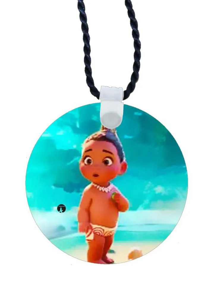 Disney Moana Printed Pendant Necklace