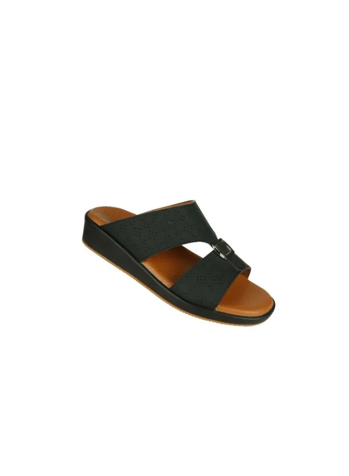 Barjeel Uno Boys Sandals BMSA-119 Black