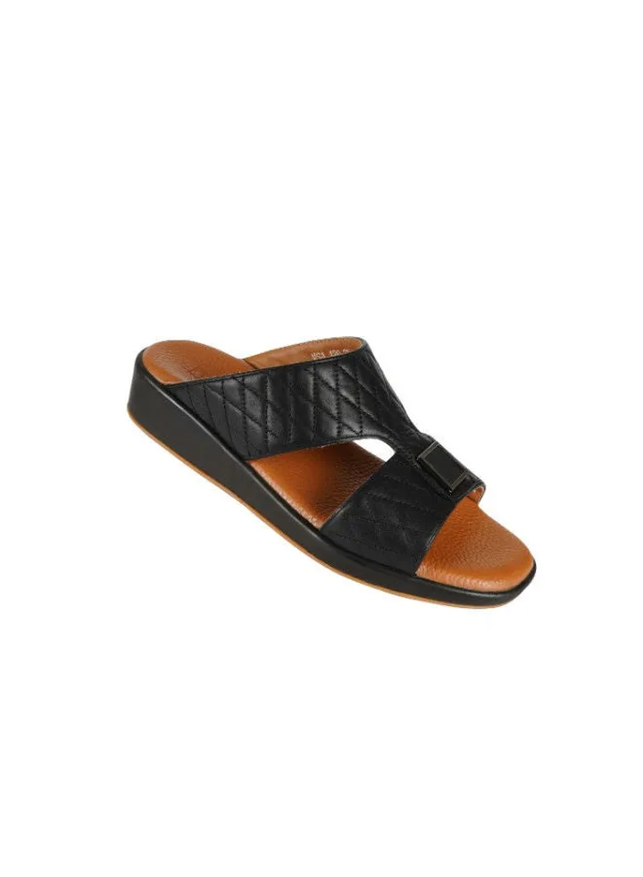 Barjeel Uno Boys Arabic Slippers 008-3341 BMSA-120-Black