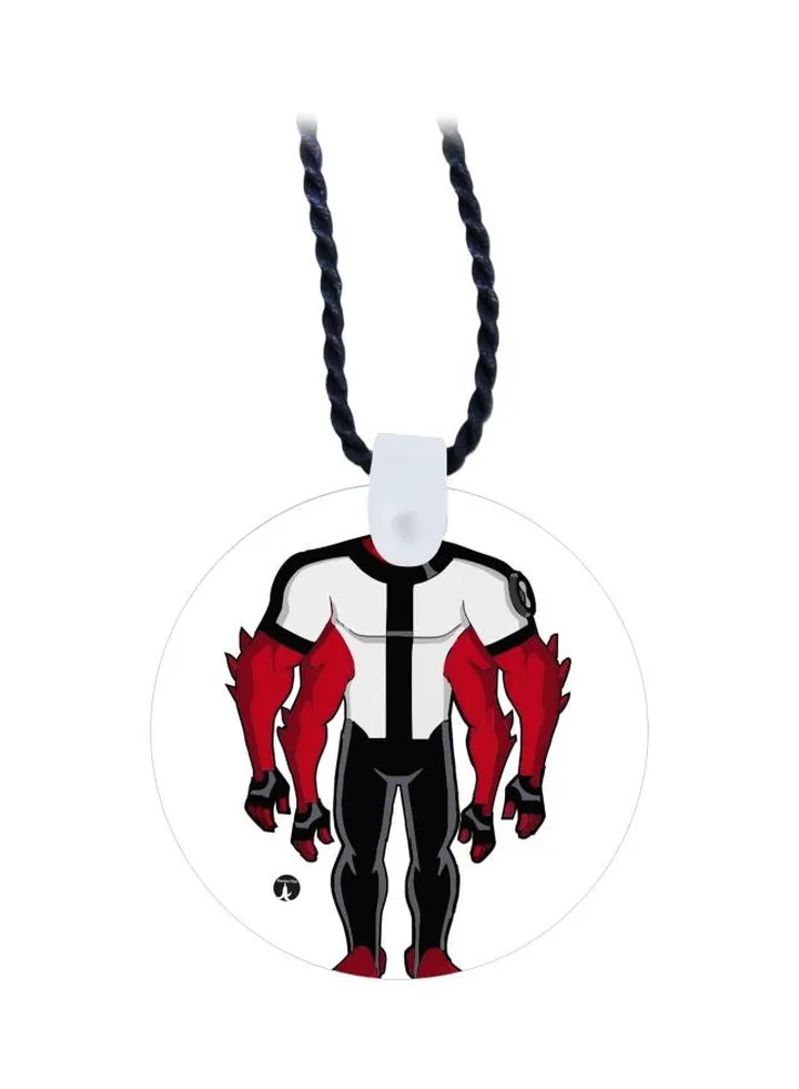 Four Arms Ben 10 Printed Pendant Necklace