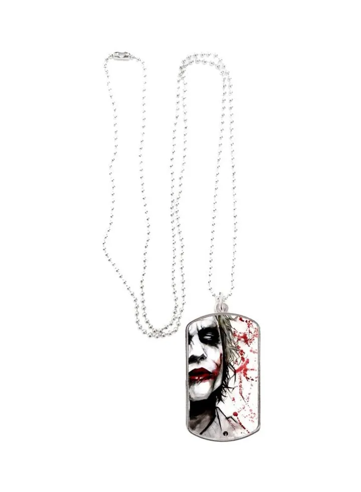Movie Character Printed Pendant Necklace