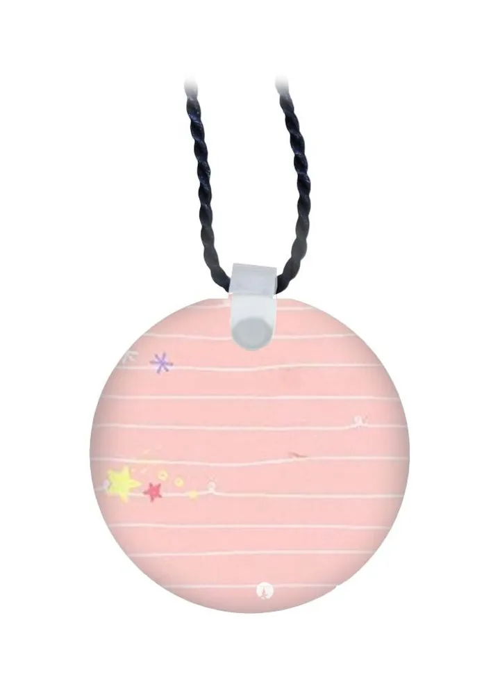 Printed Pendant Necklace