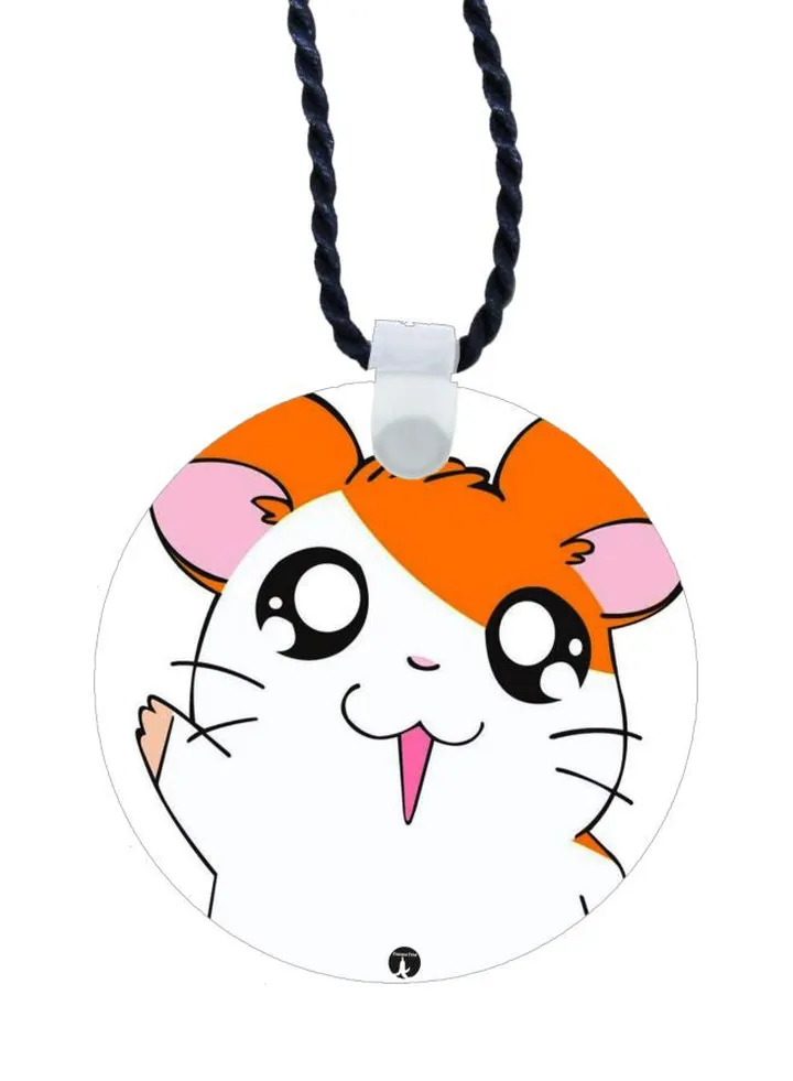 Cartoon Printed Pendant Necklace