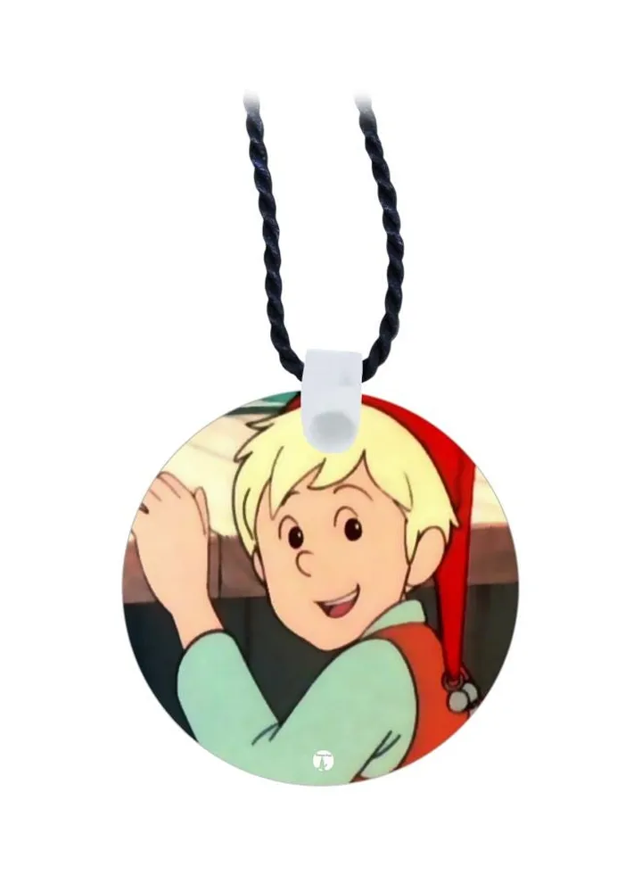 Nils Holgersson Printed Pendant Necklace