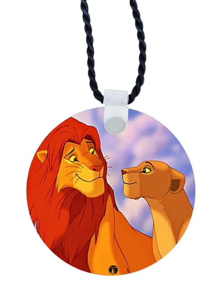 The Lion King Themed Pendant Necklace
