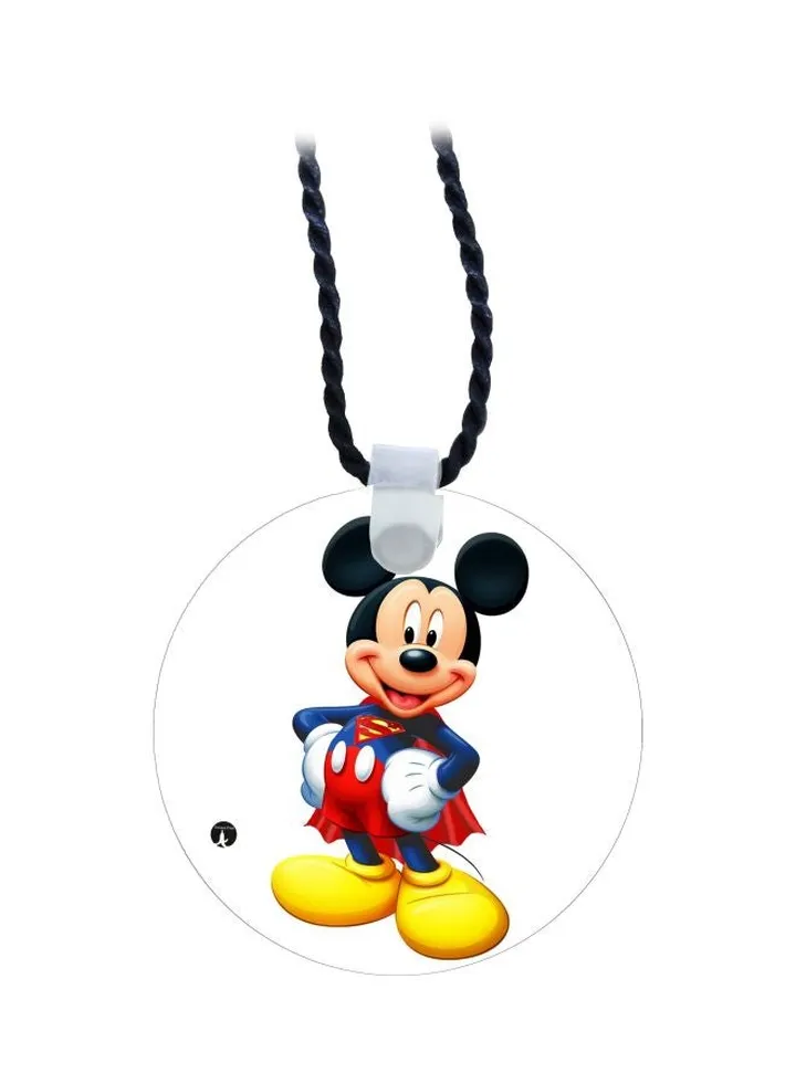 Mickey Mouse Printed Pendant Necklace