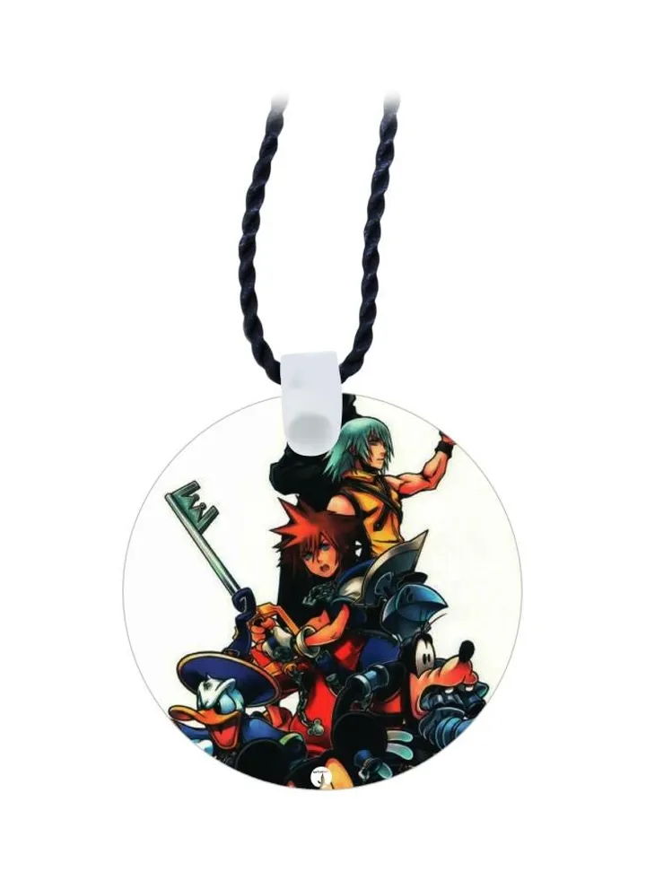 Kingdom Hearts Re:Coded Printed Pendant Necklace