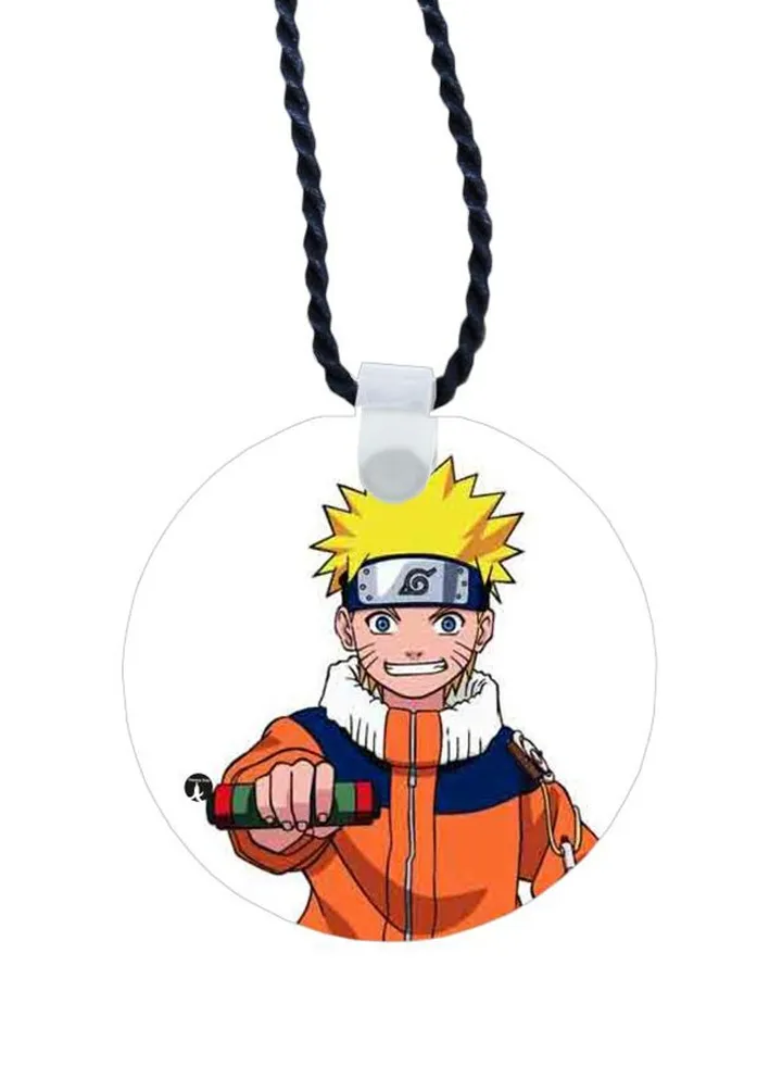 Naruto Printed Pendant Necklace