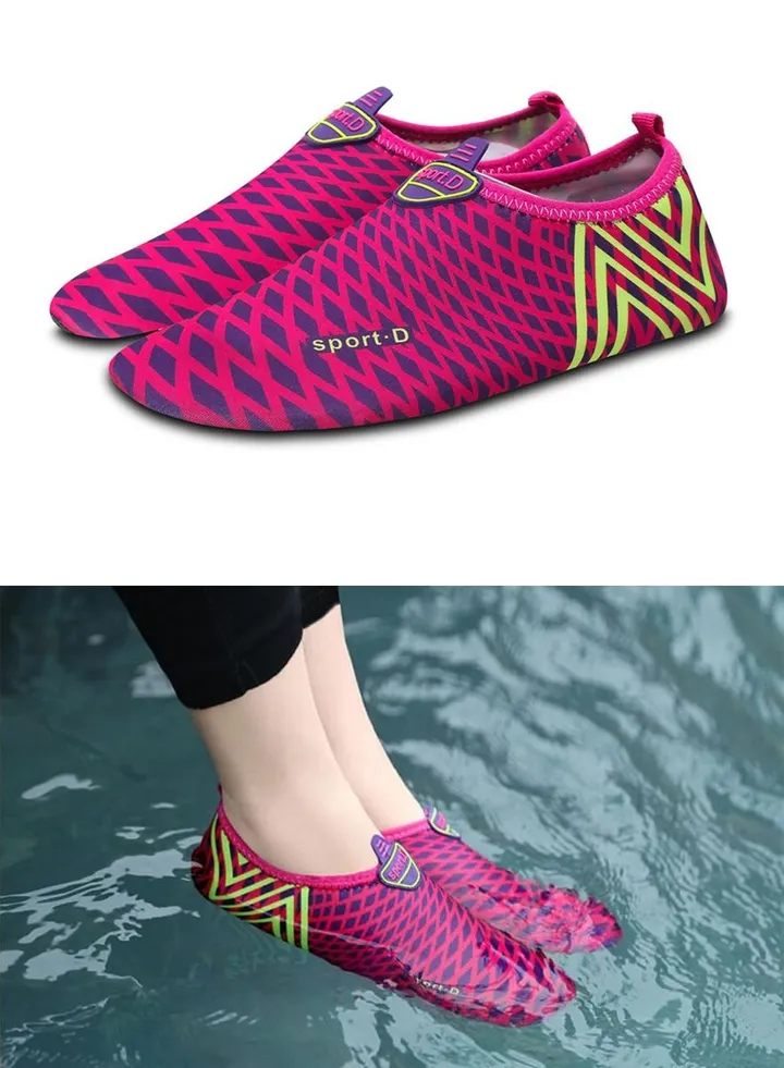 Excellent Water Sports Shoes, Swimming Shoes Diving Shoes Beach Shoes Surfing Sneakers, Quick Dry, Comfortable Aqua Footwear, Perfect for Swimming, Beach, Pool, River, Yoga, Boating, Outdoor, Hiking