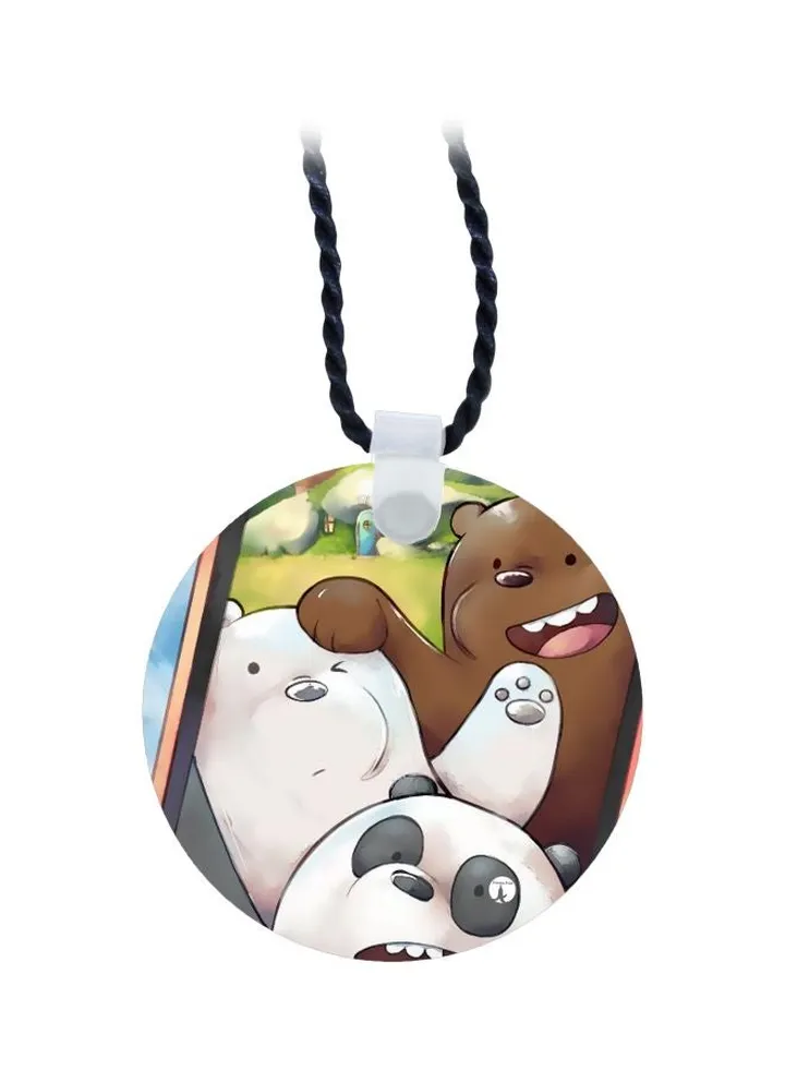 We Bare Bears Themed Pendant Necklace