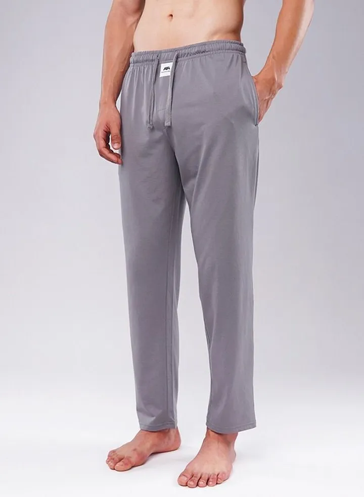 Dark Grey Jersey Pajama Pants