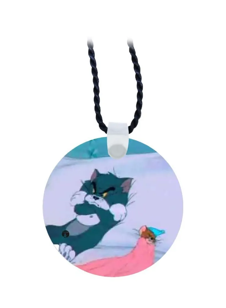 Tom And Jerry Themed Pendant Necklace