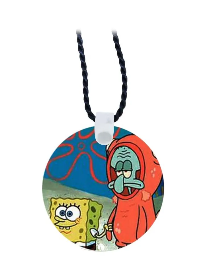 SpongeBob SquarePants Printed Pendant Necklace