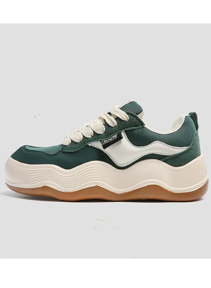 New Thick Sole Elevated Board Shoes