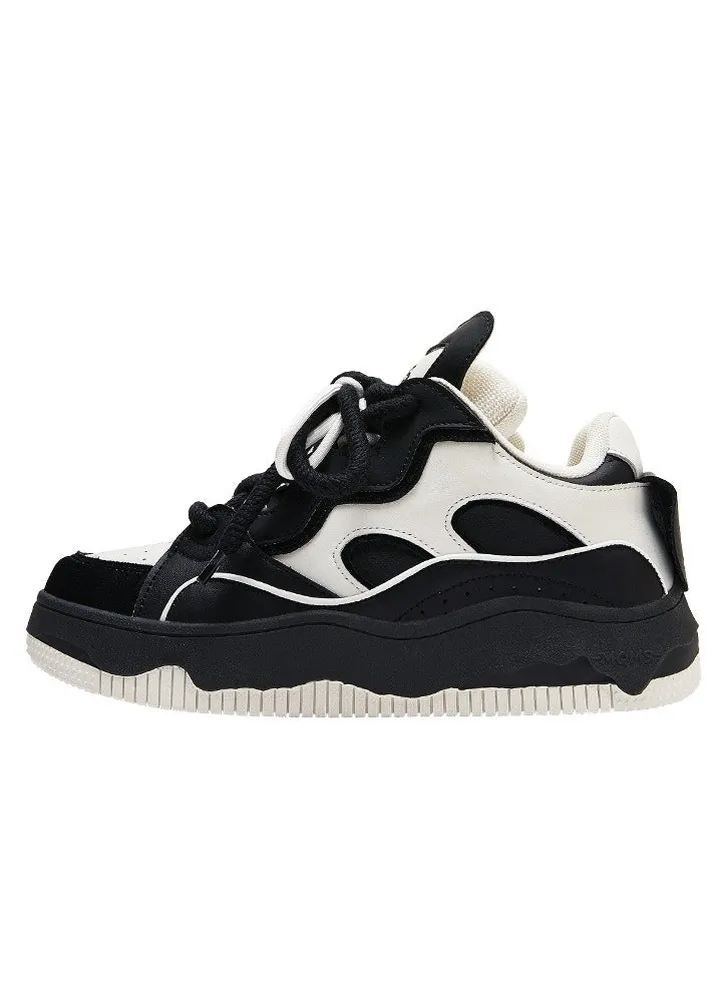 New Thick Sole Elevated Board Shoes