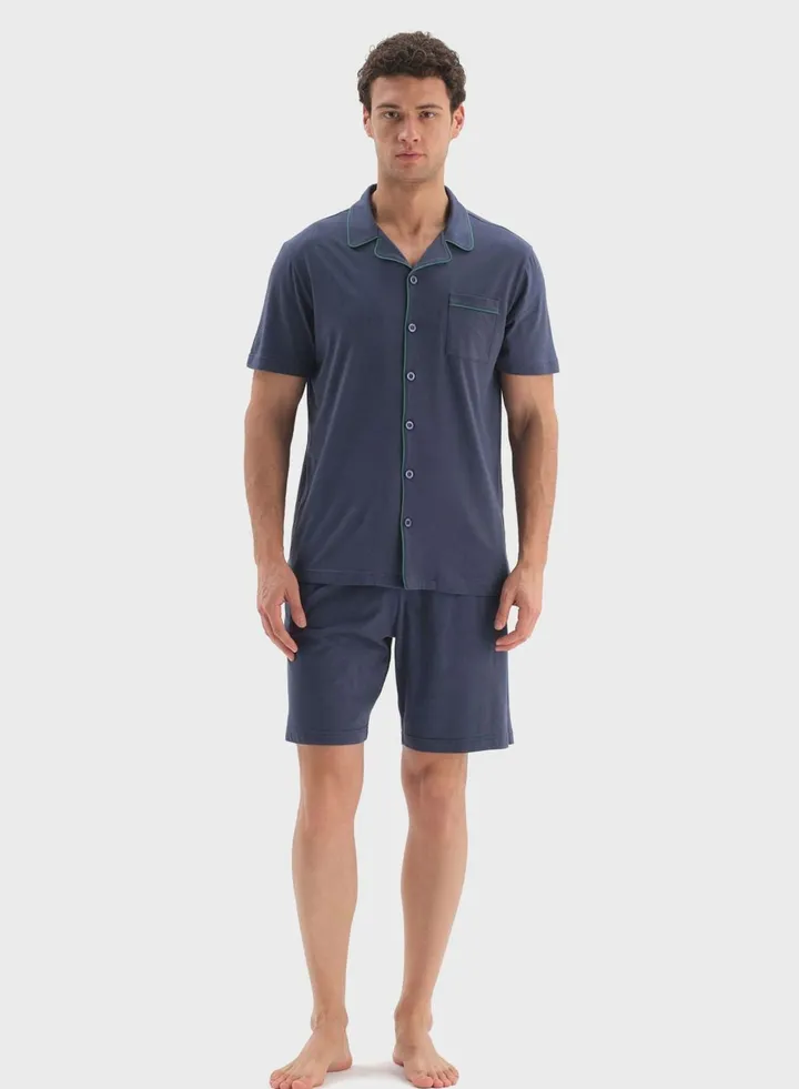 Nightwear Shirt & Trouser Set