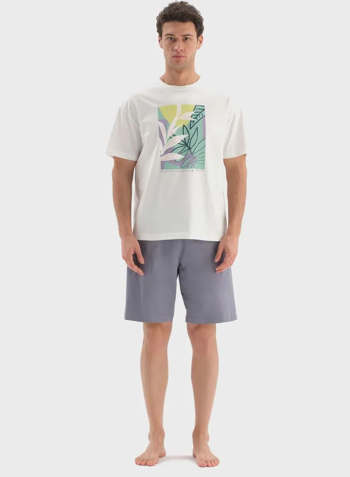 Nightwear T-Shirt & Short Set