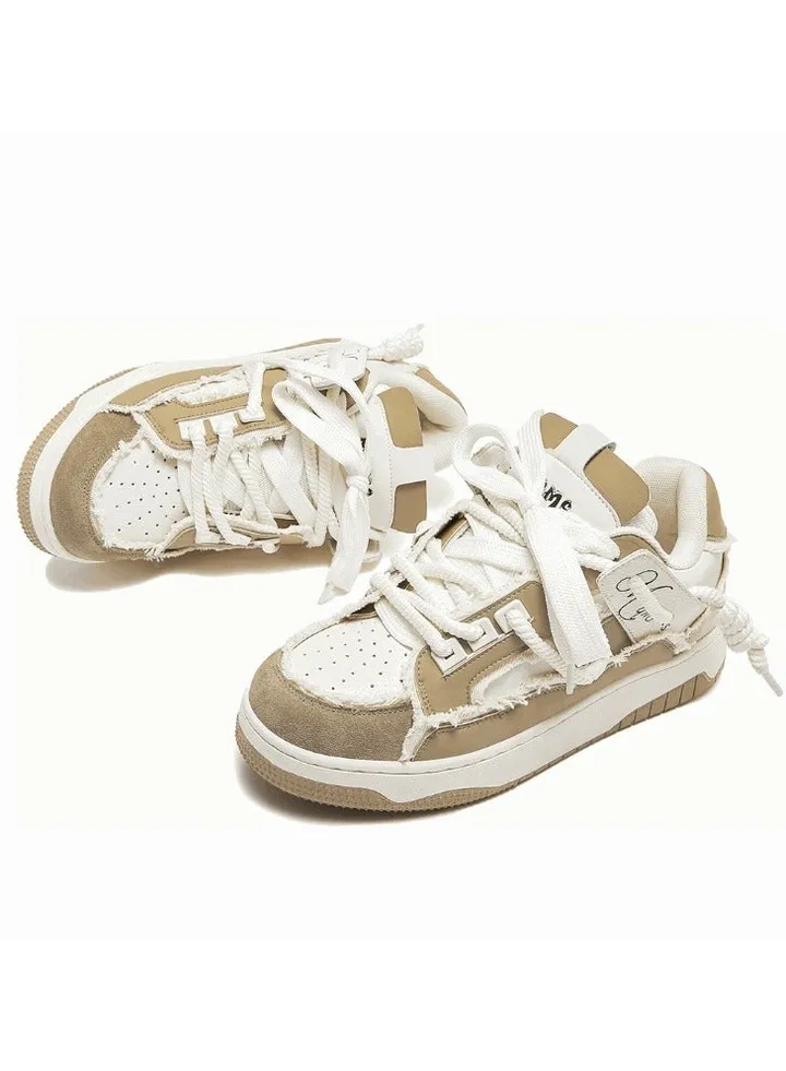 New Thick Sole Elevated Board Shoes